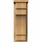Ekena Millwork Mediterranean Smooth Corbel w/Backplate, Western Red Cedar, 7 1/2"W x 10"D x 22"H COR08X10X22MED01SWR - alternate 3